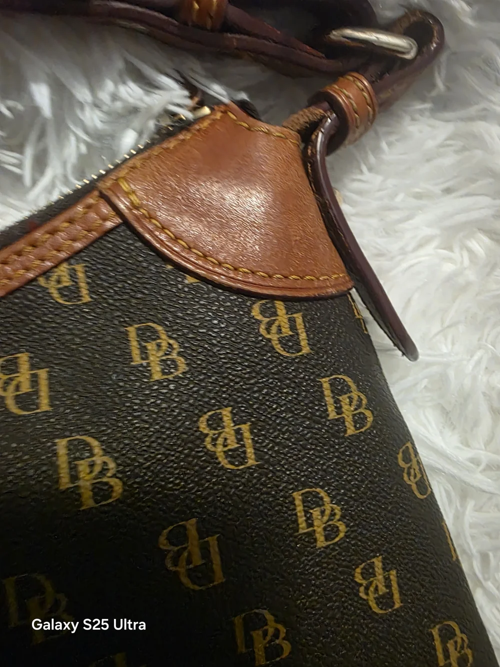 Dooney & Bourke Brown Small Hobo Bag